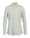 Glanshirt Man Shirt Light Green Size 17 Polyamide, Elastane