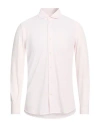 Glanshirt Man Shirt Light Pink Size 15 ½ Polyamide, Elastane In Pink
