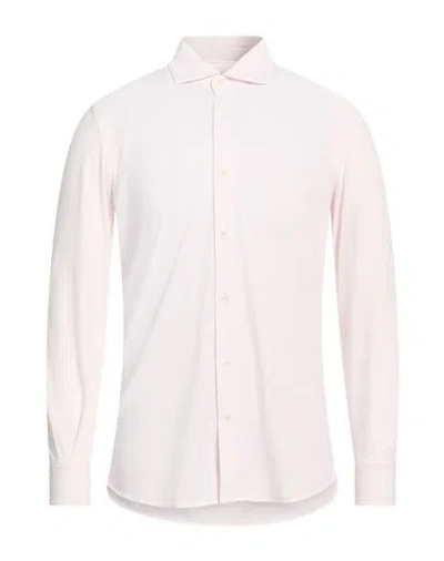 Glanshirt Man Shirt Light Pink Size 15 ½ Polyamide, Elastane