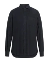 Glanshirt Man Shirt Midnight Blue Size 14 ½ Cotton In Blue