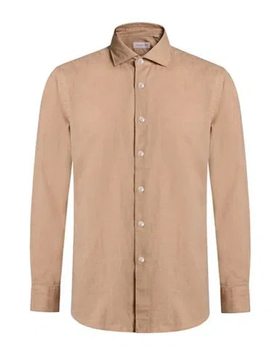 Glanshirt Man Shirt Sand Size 15 Cotton In Pink