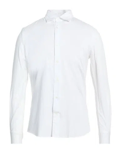 Glanshirt Man Shirt White Size 16 ½ Cotton