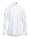 Glanshirt Man Shirt White Size 17 Cotton