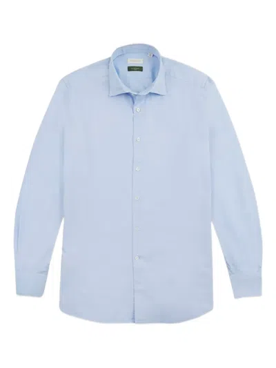 Glanshirt Oxford-weave Shirt In Blue