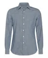 Glanshirt Shirts Blue And Green In Blue