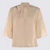 Glanshirt Light Pink Linen Shirt In Neutral