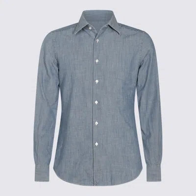 Glanshirt Shirts Blue And Green In Multi