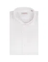 Glanshirt Slim Fit Shirt In White Technical Fabric