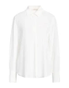 Glanshirt Slowear Woman Shirt Ivory Size 10 Acetate, Silk In White