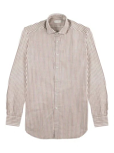 Glanshirt Striped Cotton Shirt In Multi