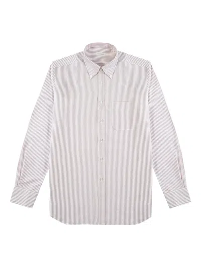 Glanshirt Striped Oxford Shirt In Multi