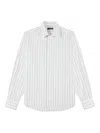 Glanshirt Striped Pocket Shirt In Multi