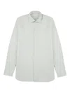 Glanshirt Striped Shirt In White