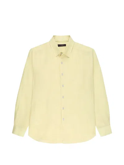 Glanshirt Striped Shirt In Yellow