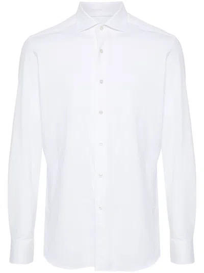 Glanshirt Technical Jersey Shirt In White