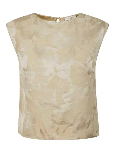 Glanshirt Top - Beis Claro