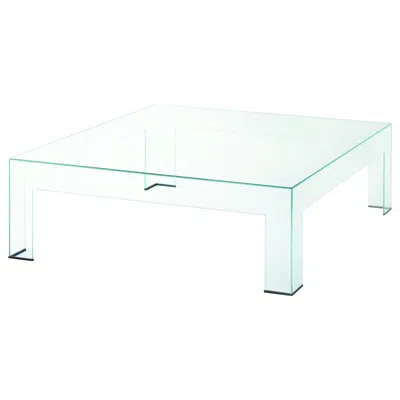 Pre-owned Glas Italia Atlantis Low Table By Lorenzo Arosio In White