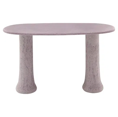 Pre-owned Glas Italia Babar Console Table In Recycled Glass By Patricia Urquiola - Lavender In Purple