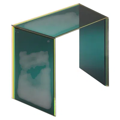 Pre-owned Glas Italia Bisel Coffee Table 60 Cm (23.6 In) By Patricia Urquiola - Green