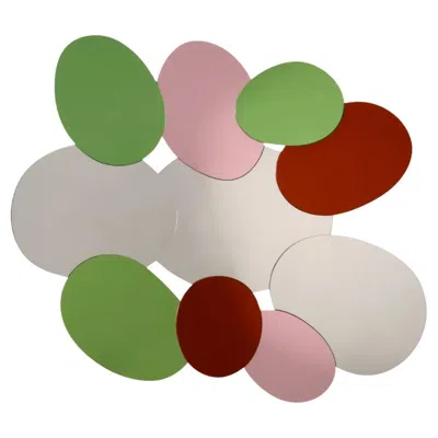 Pre-owned Glas Italia Bouquet Mirror By Johanna Grawunder In Sand