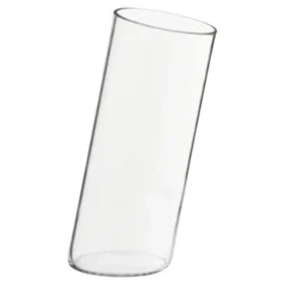Pre-owned Glas Italia Bow 2 Vase By Piero Lissoni In Transparent