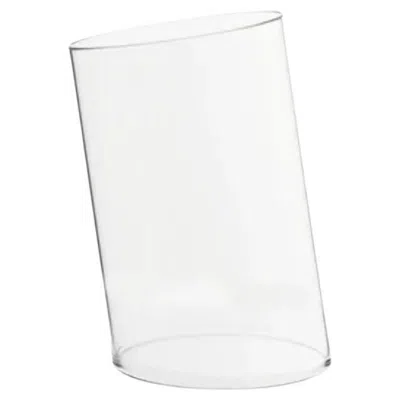 Pre-owned Glas Italia Bow 3 Vase By Piero Lissoni In Transparent