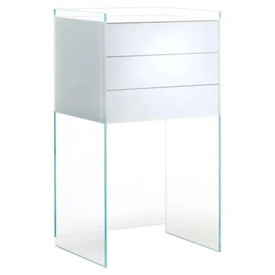 Pre-owned Glas Italia Float Chest Of Drawers - Storage Unit - Glass - Patrick Norguet In Gray