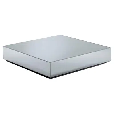 Pre-owned Glas Italia I Massi Square Low Table By Claudio Silvestrin In Gray