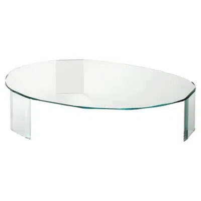 Pre-owned Glas Italia Kooh-i-noor Low Table By Piero Lissoni In Gray