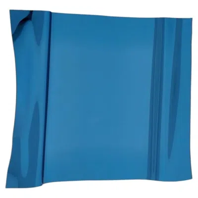 Pre-owned Glas Italia Maestrale Wall Mirror In Glass H 90 Cm (35.4in) Piero Lissoni - Blue