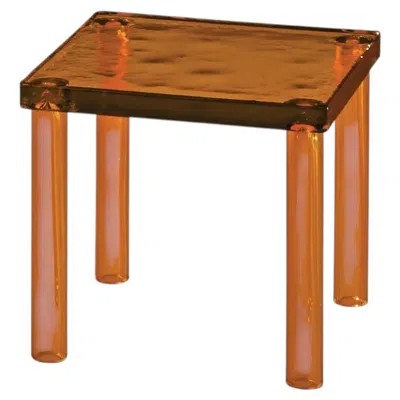 Pre-owned Glas Italia Nesting Low Table H 42cm (h16.5in) Glass - Ronan & Erwan Bouroullec In Brown