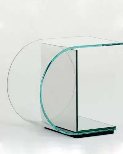 Pre-owned Glas Italia Ollie Low Table By Yabu Pushelberg In Gray