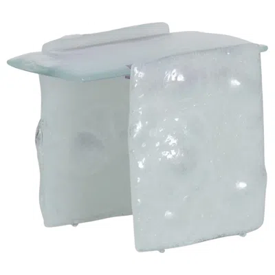 Pre-owned Glas Italia Opalia Low Table By  - Transparent Glass By Patricia Urquiola In Gray