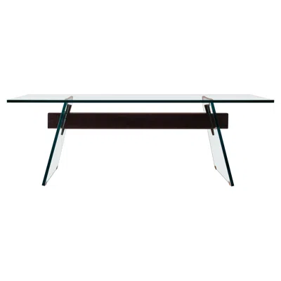 Pre-owned Glas Italia Philippe Starck Compression Prototype Dining Table By , 2024 In Brown