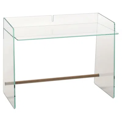 Pre-owned Glas Italia Pirandello Rectangular Desk 80×49 Cm (31.5×19.3in) - Jasper Morrison In Gray