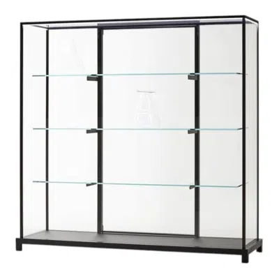 Pre-owned Glas Italia Wunderkammer Display Cabinet 181 Cm (71.3 In) Glass - Piero Lissoni In Gray