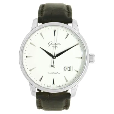 Pre-owned Glashütte Original Glashutte Stainless Steel Original Senator Excellence Panorama 42mm In Multi