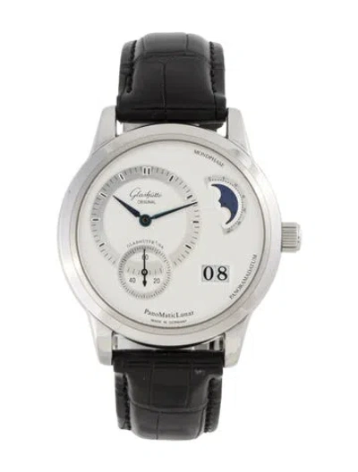 Pre-owned Glashütte Original Panomaticlunar Watch In Multicolor