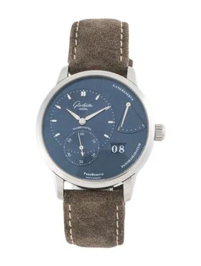 Pre-owned Glashütte Original Panoreserve Watch In Multicolor