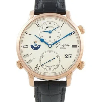 Pre-owned Glashütte Original Senator Cosmopolite Watch In Multicolor