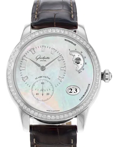 Pre-owned Glashütte Original Glashutte Original Women's Panomatic Luna Diamond Watch, Circa 2020 (authentic  Pre-loved)