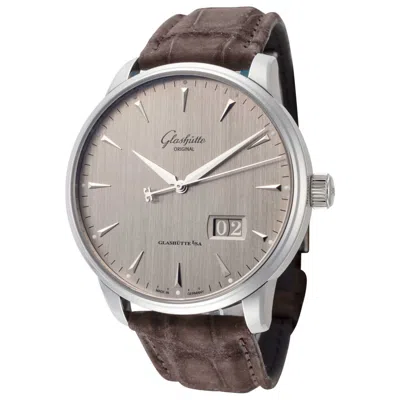 Glashutte Senator Excellence Panorama Men's Watch In Brown
