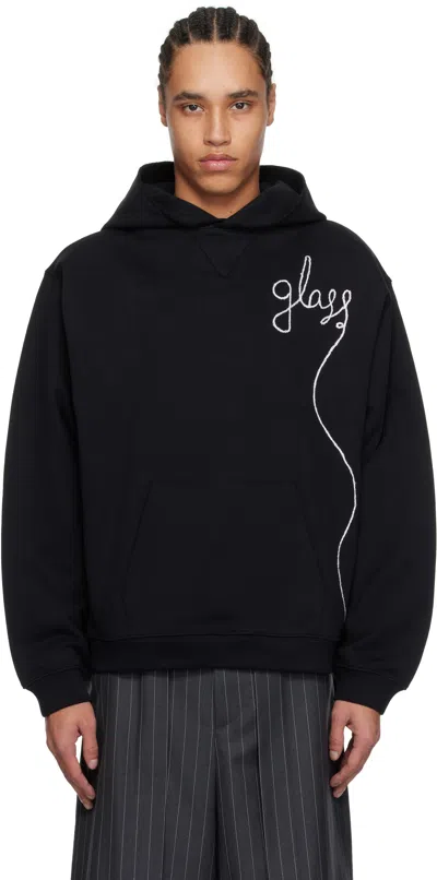 Glass Cypress Black Pullover Hoodie