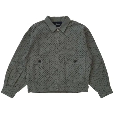 Pre-owned Glass Cypress Canvas Jacket 'dark Green' | Men's Size L
