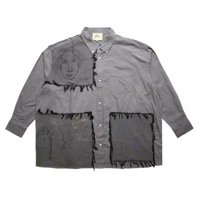 Pre-owned Glass Cypress Faces Shirt 'grey' | Men's Size Xl In Gray