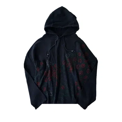 Pre-owned Glass Cypress Floral Hoodie 'black'
