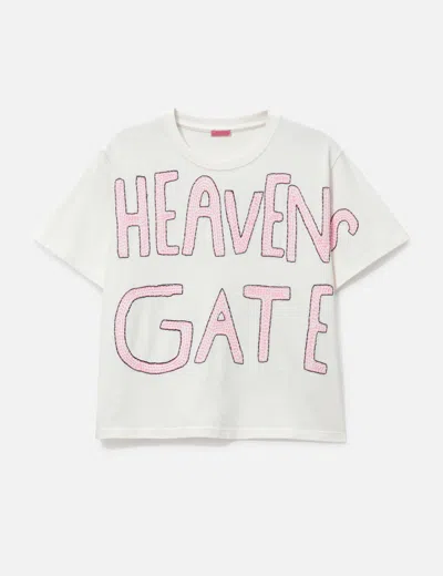 Glass Cypress Heavens Gate Fitted T-shirt In Multi
