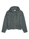 Glass Cypress Pace Hoodie In Gray
