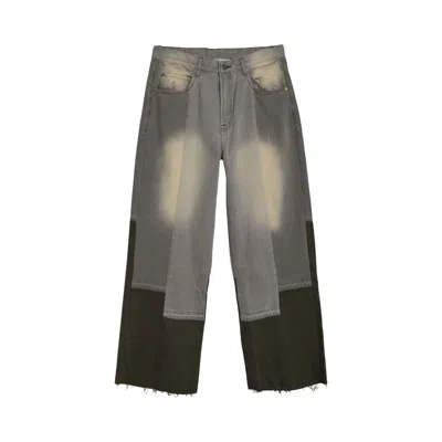 Pre-owned Glass Cypress Paneled Jeans 'grey' | Men's Size 32 In Gray