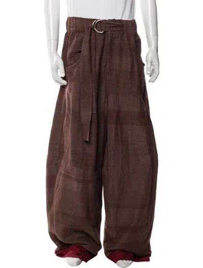 Pre-owned Glass Cypress Pants In Brown